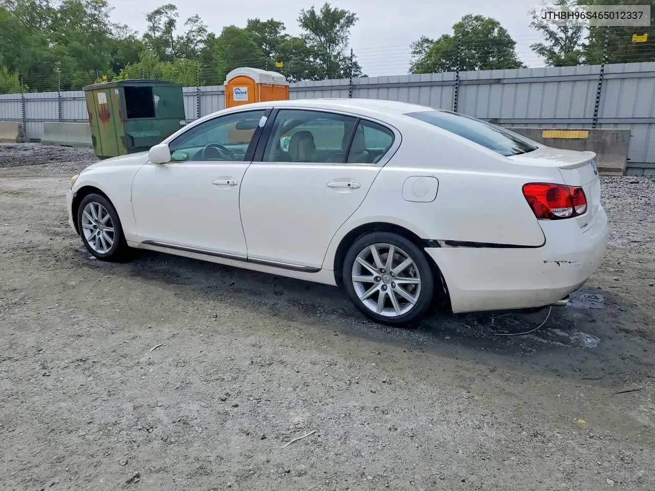 2006 Lexus Gs 300 VIN: JTHBH96S465012337 Lot: 51648306