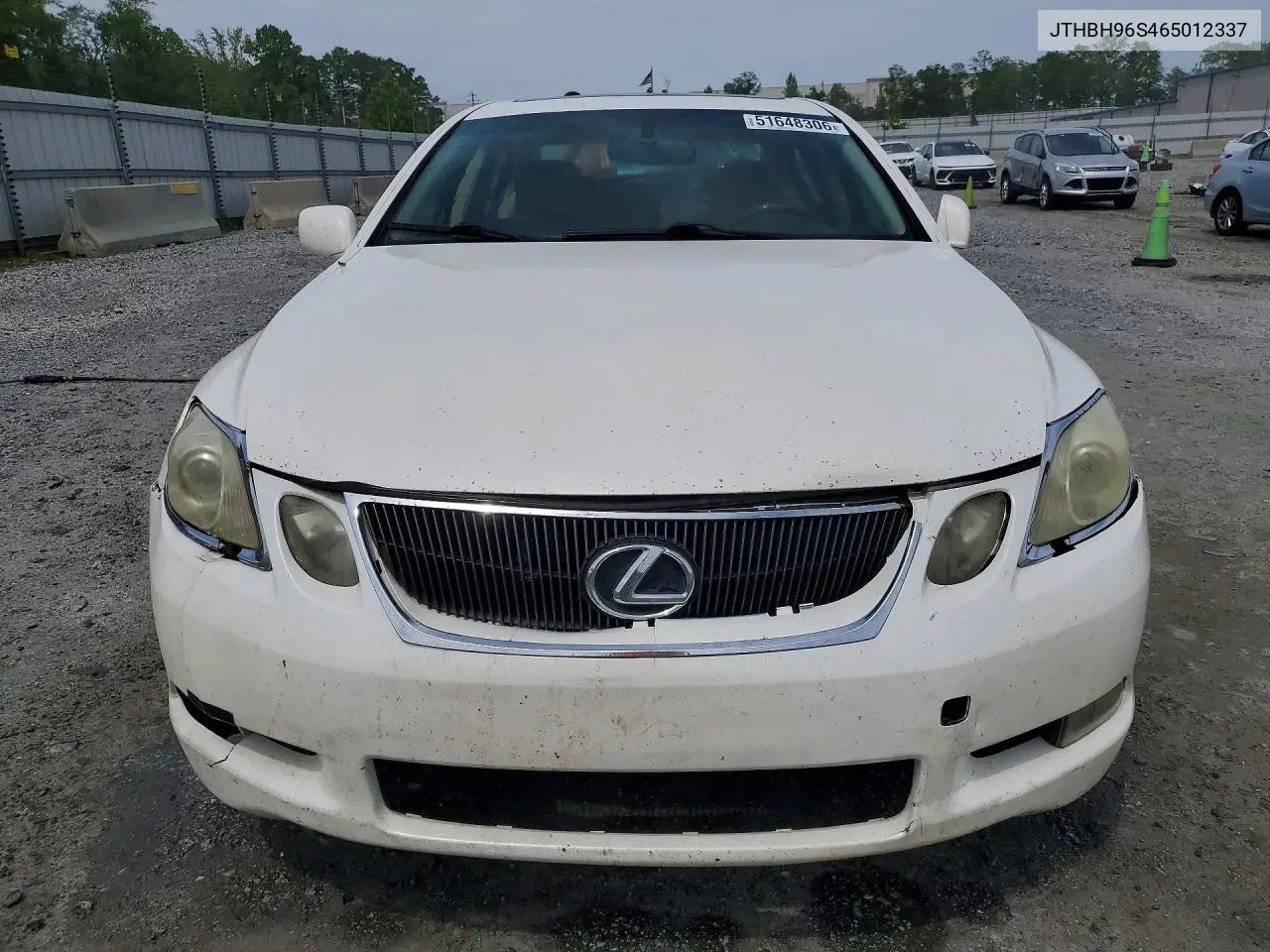 2006 Lexus Gs 300 VIN: JTHBH96S465012337 Lot: 51648306