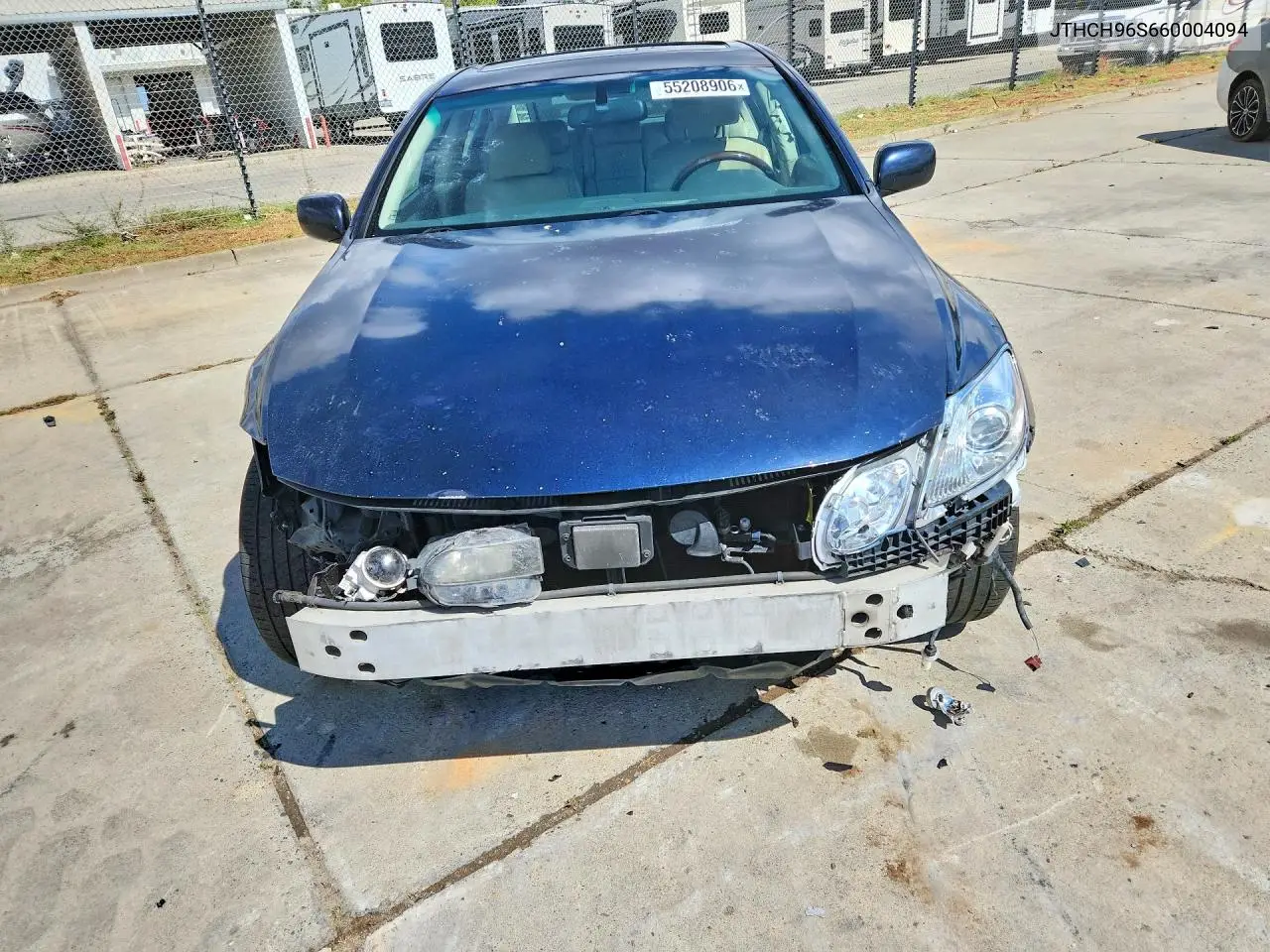 2006 Lexus Gs 300 VIN: JTHCH96S660004094 Lot: 55208906