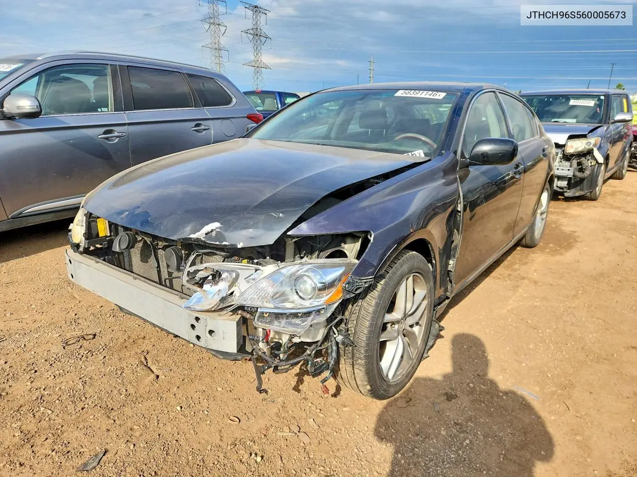 2006 Lexus Gs 300 VIN: JTHCH96S560005673 Lot: 58391146