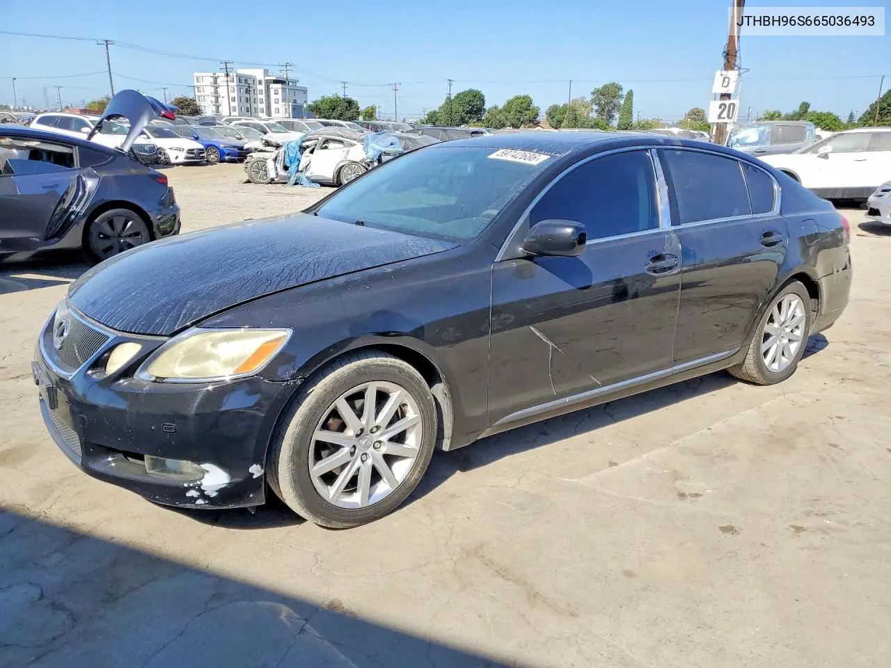 2006 Lexus Gs 300 VIN: JTHBH96S665036493 Lot: 59742686
