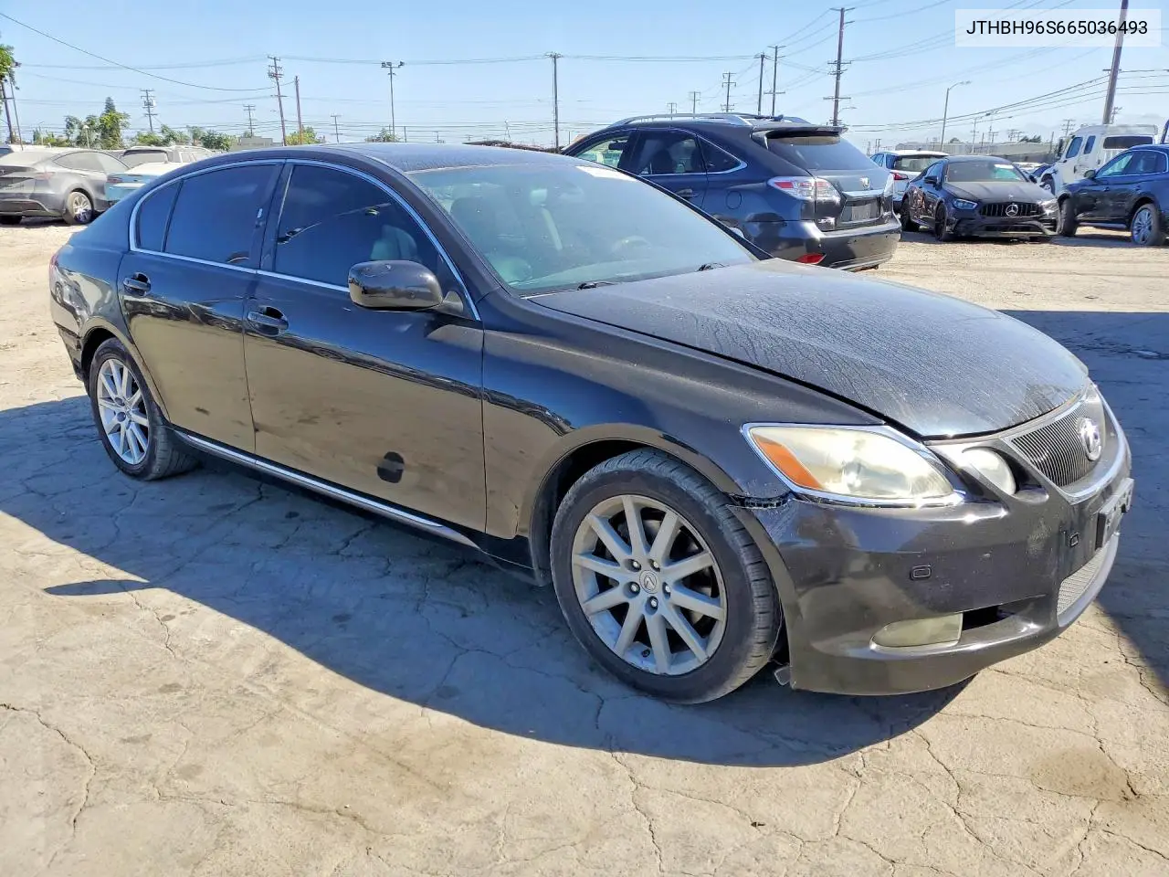 2006 Lexus Gs 300 VIN: JTHBH96S665036493 Lot: 59742686
