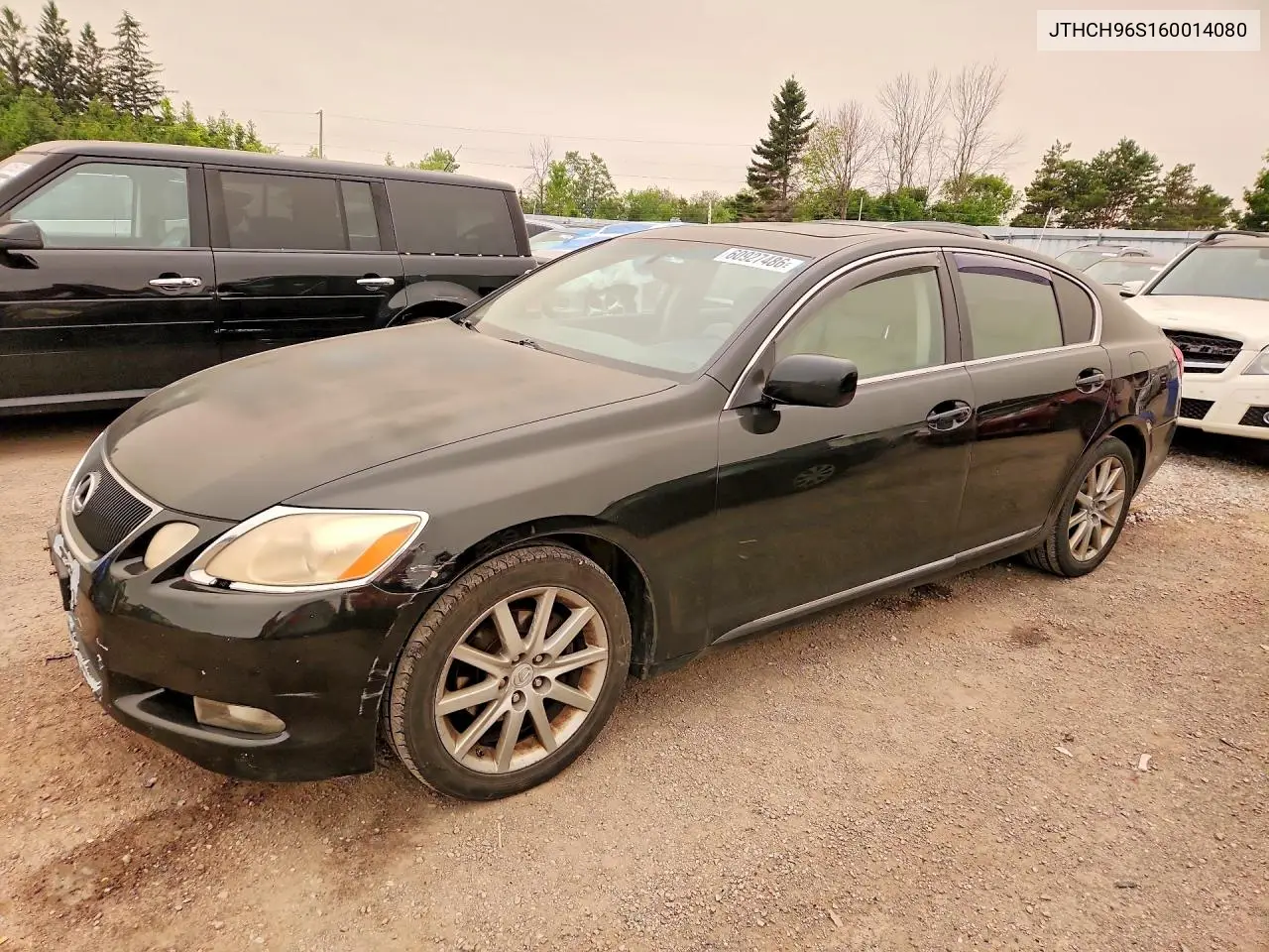 2006 Lexus Gs 300 VIN: JTHCH96S160014080 Lot: 60927486