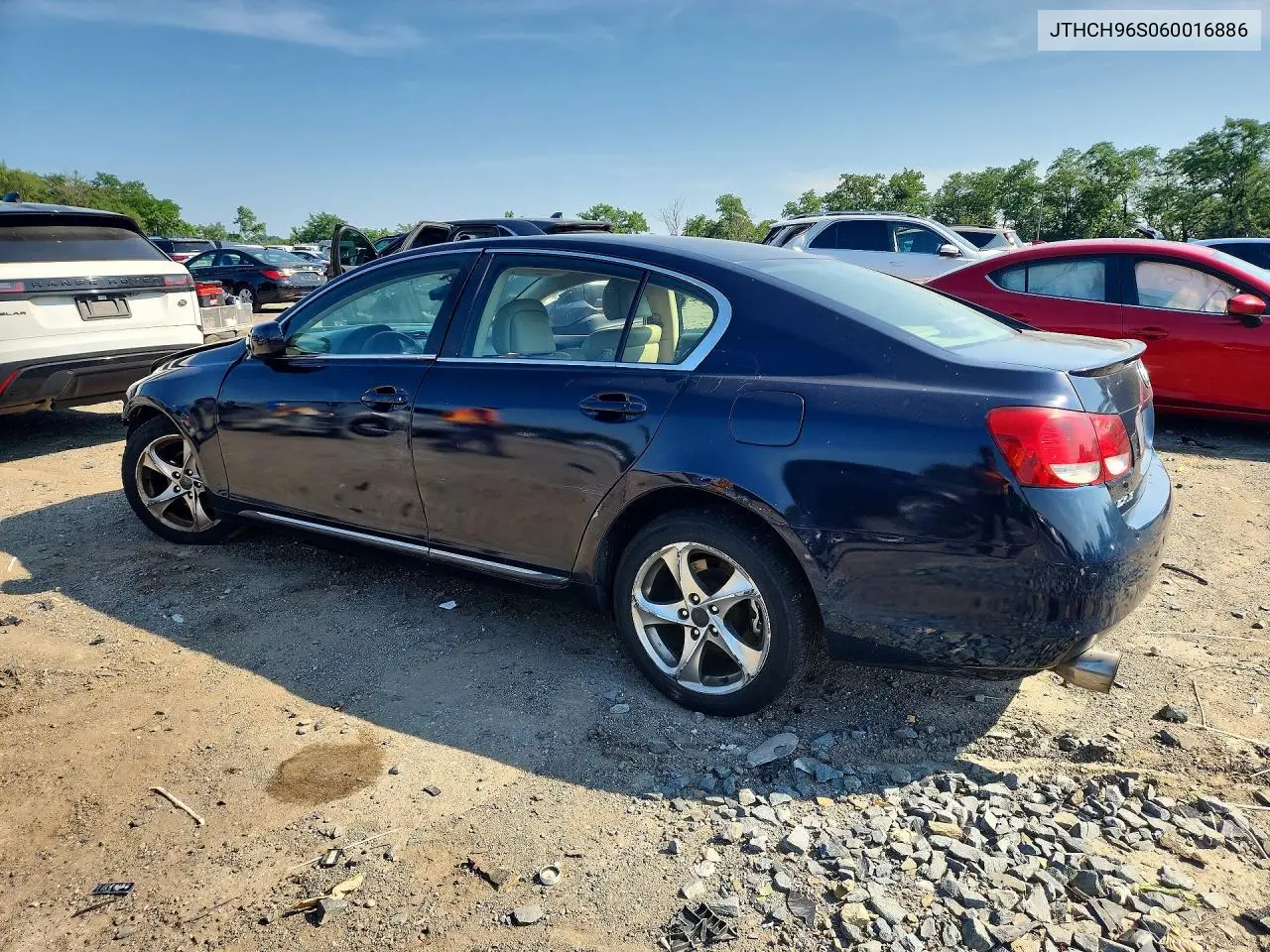2006 Lexus Gs 300 VIN: JTHCH96S060016886 Lot: 60928486