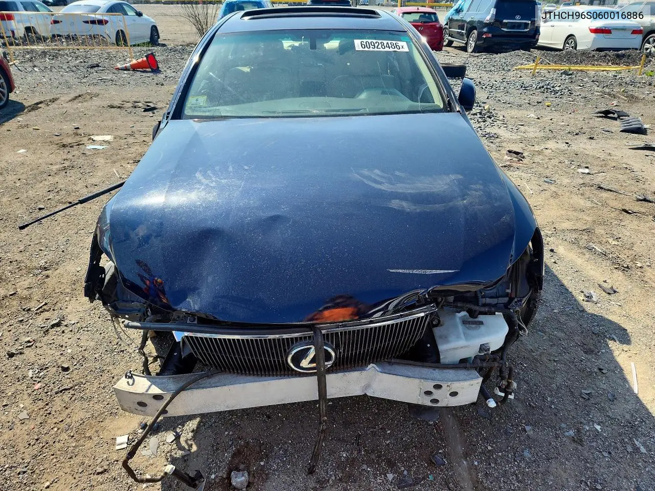 2006 Lexus Gs 300 VIN: JTHCH96S060016886 Lot: 60928486