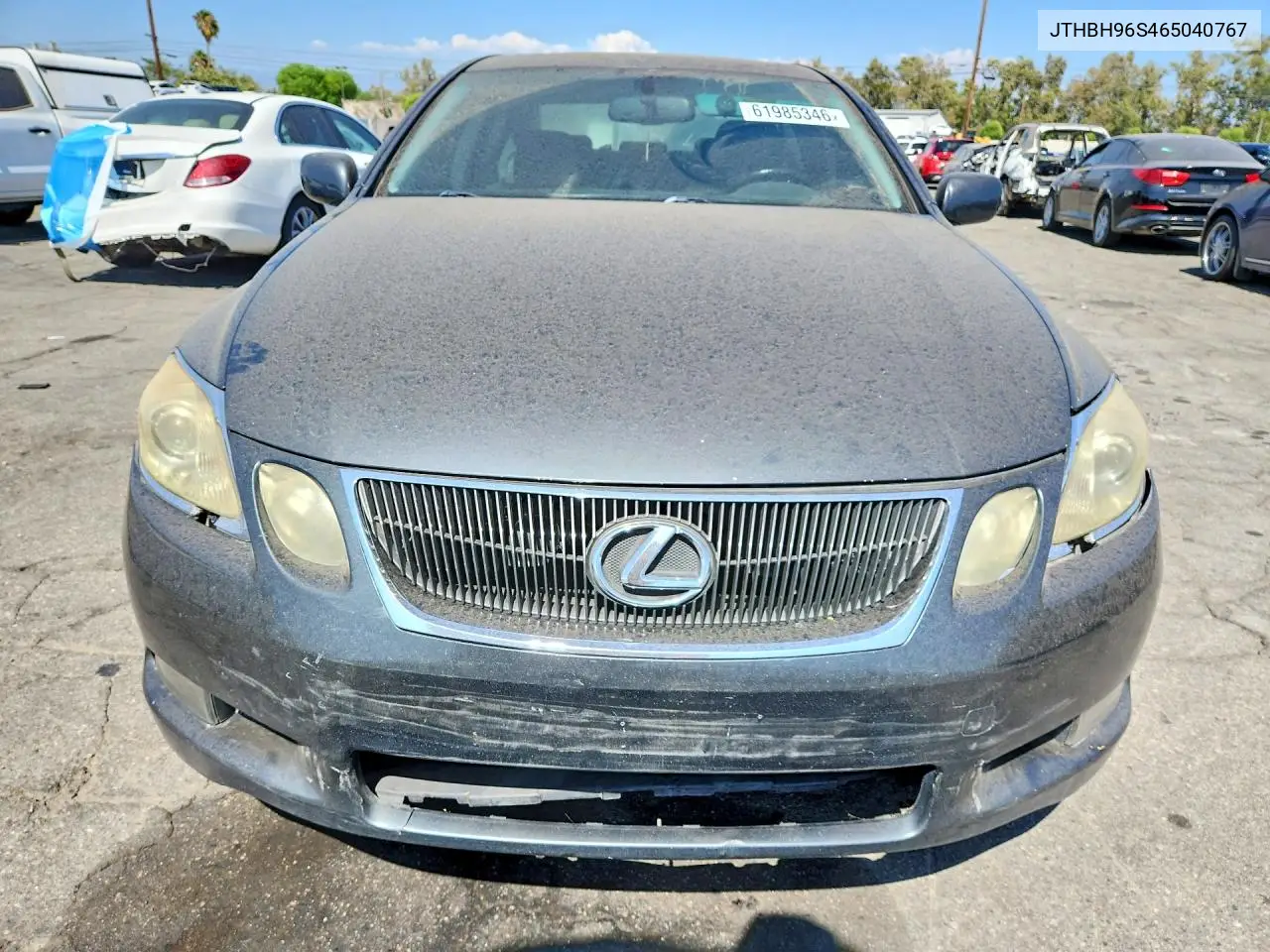 2006 Lexus Gs 300 VIN: JTHBH96S465040767 Lot: 61985346