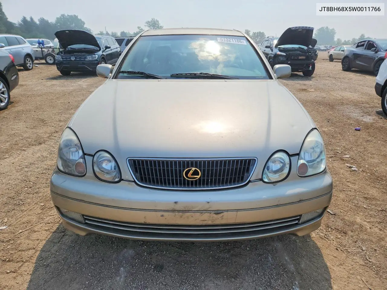 1998 Lexus Gs 400 VIN: JT8BH68X5W0011766 Lot: 61321186