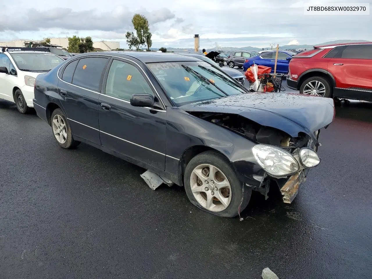 1998 Lexus Gs 300 Base VIN: JT8BD68SXW0032970 Lot: 99830905