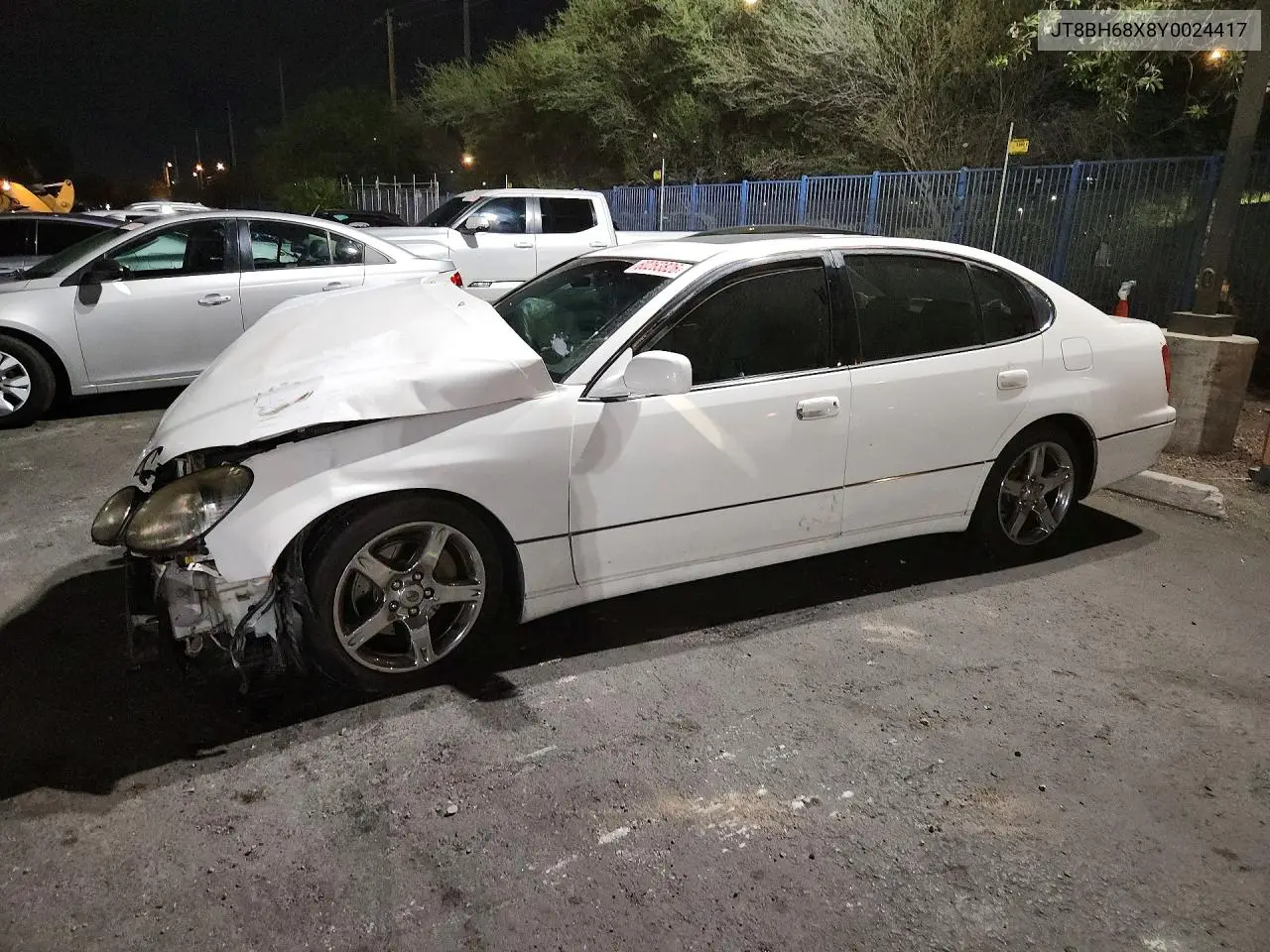 2000 Lexus Gs 400 VIN: JT8BH68X8Y0024417 Lot: 60263826