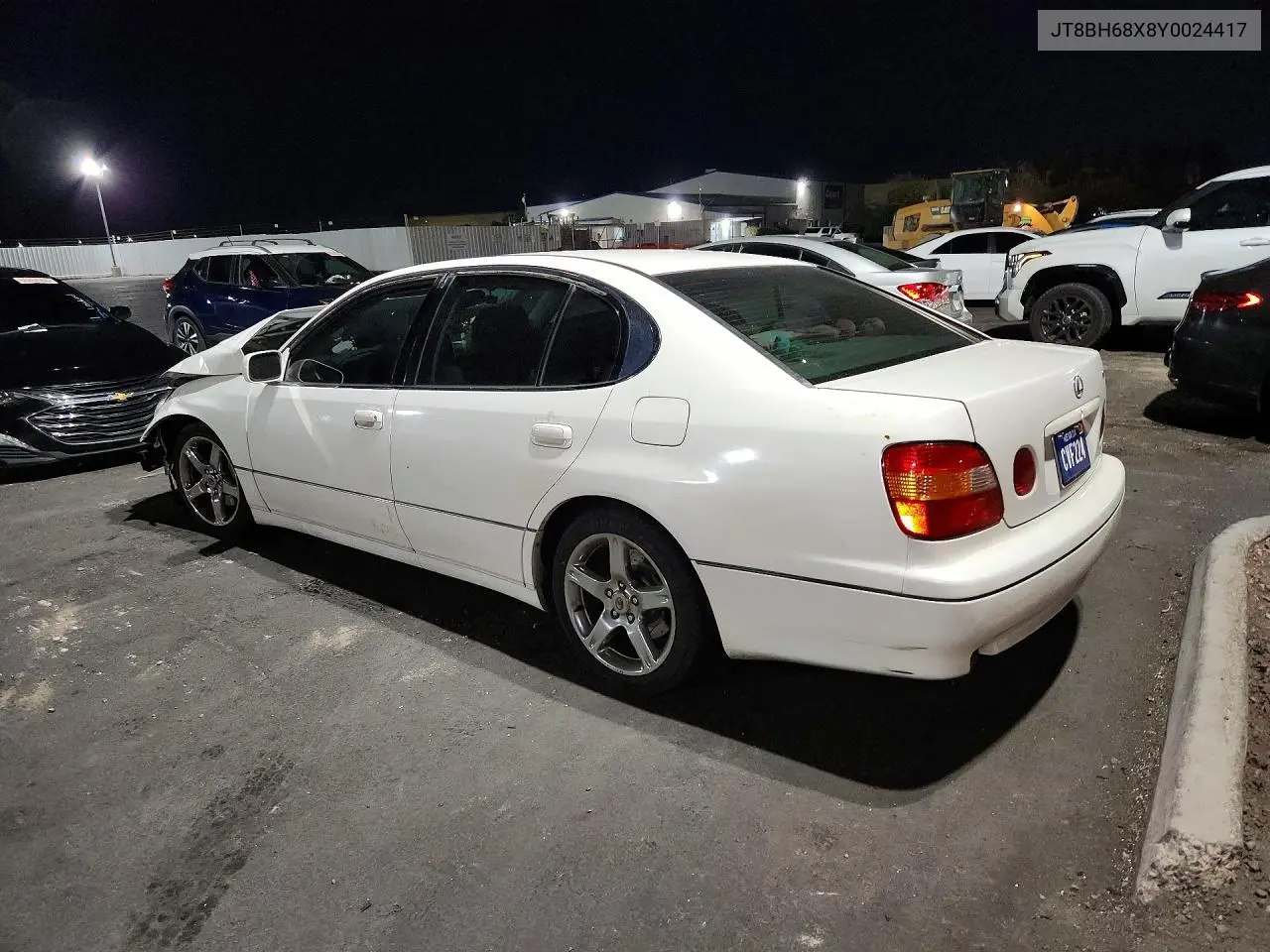 2000 Lexus Gs 400 VIN: JT8BH68X8Y0024417 Lot: 60263826