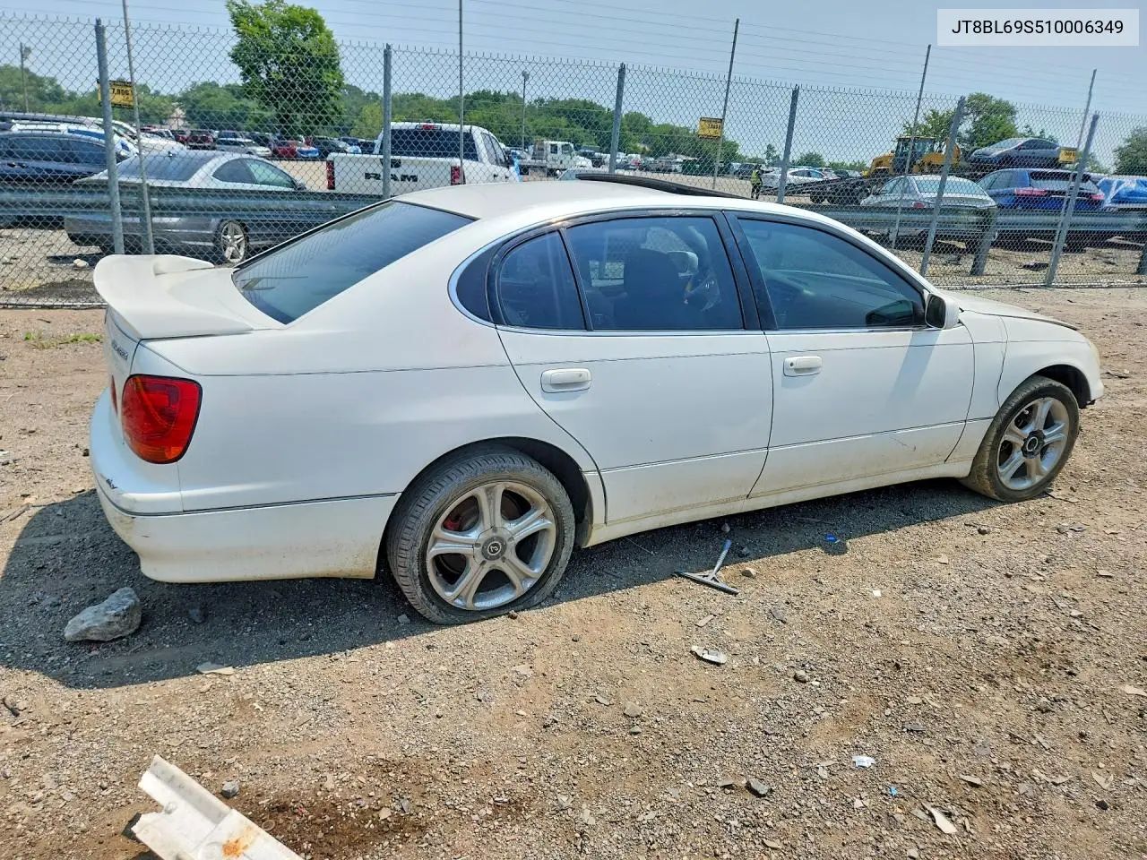 2001 Lexus Gs 430 VIN: JT8BL69S510006349 Lot: 60485676