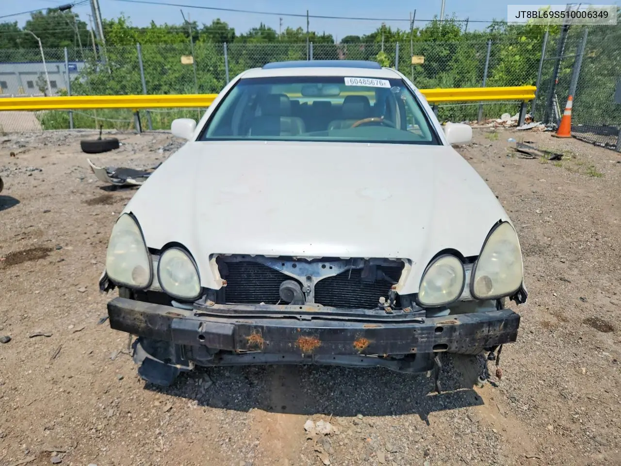 2001 Lexus Gs 430 VIN: JT8BL69S510006349 Lot: 60485676