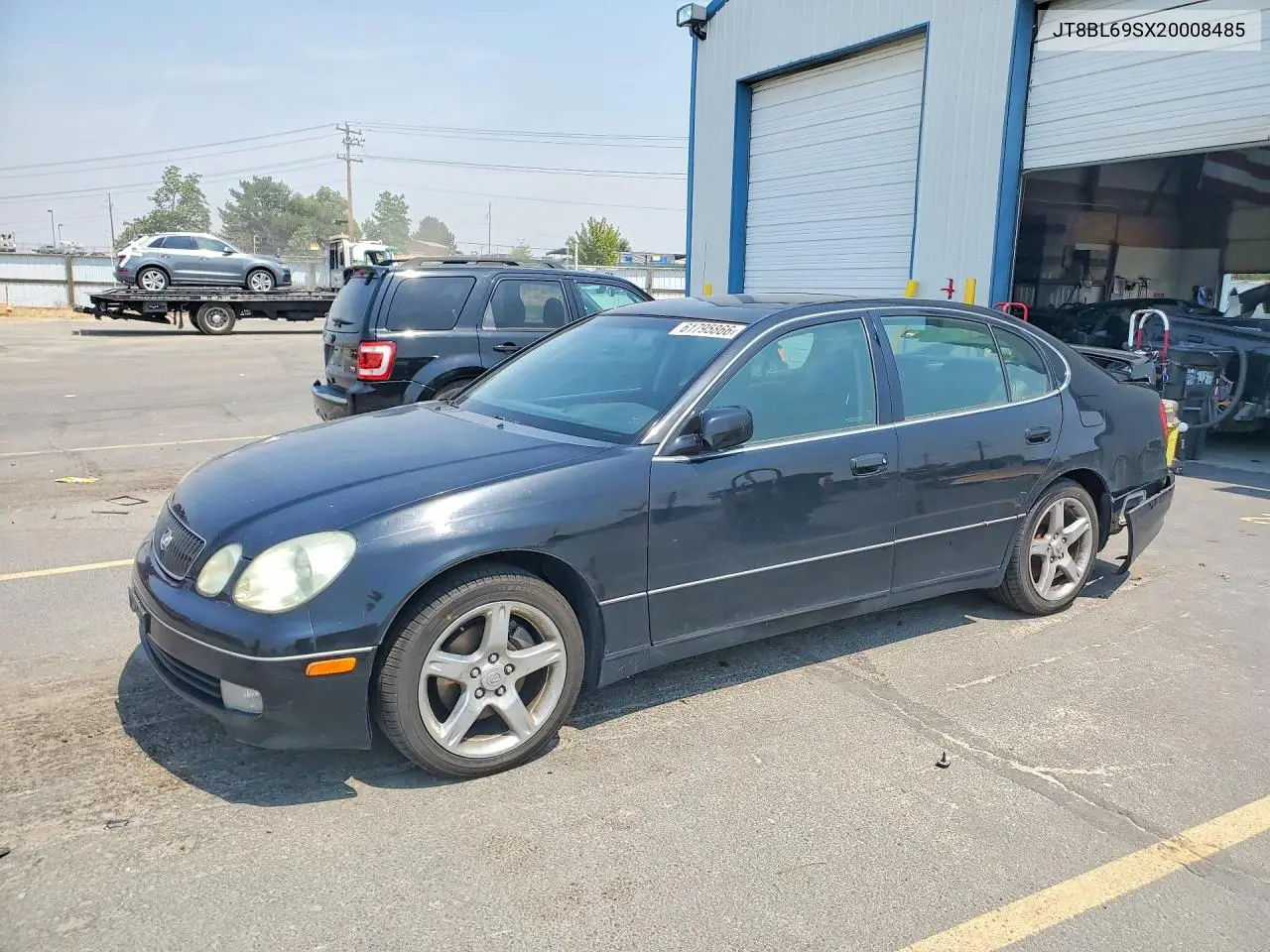 2002 Lexus Gs 430 VIN: JT8BL69SX20008485 Lot: 61795866