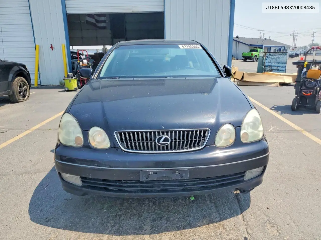 2002 Lexus Gs 430 VIN: JT8BL69SX20008485 Lot: 61795866