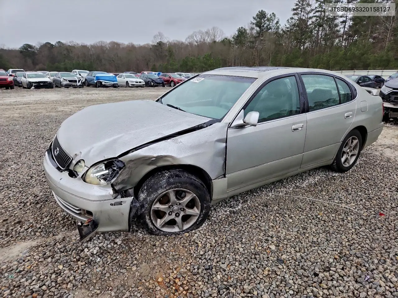 2002 Lexus Gs 300 VIN: JT8BD69S320158127 Lot: 72519485