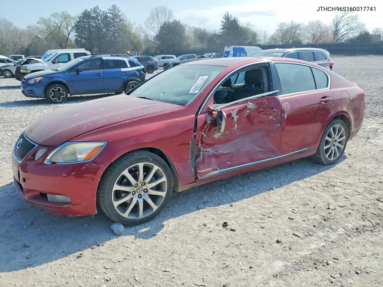 2006 Lexus Gs 300 Base VIN: JTHCH96S160017741 Lot: 47712906