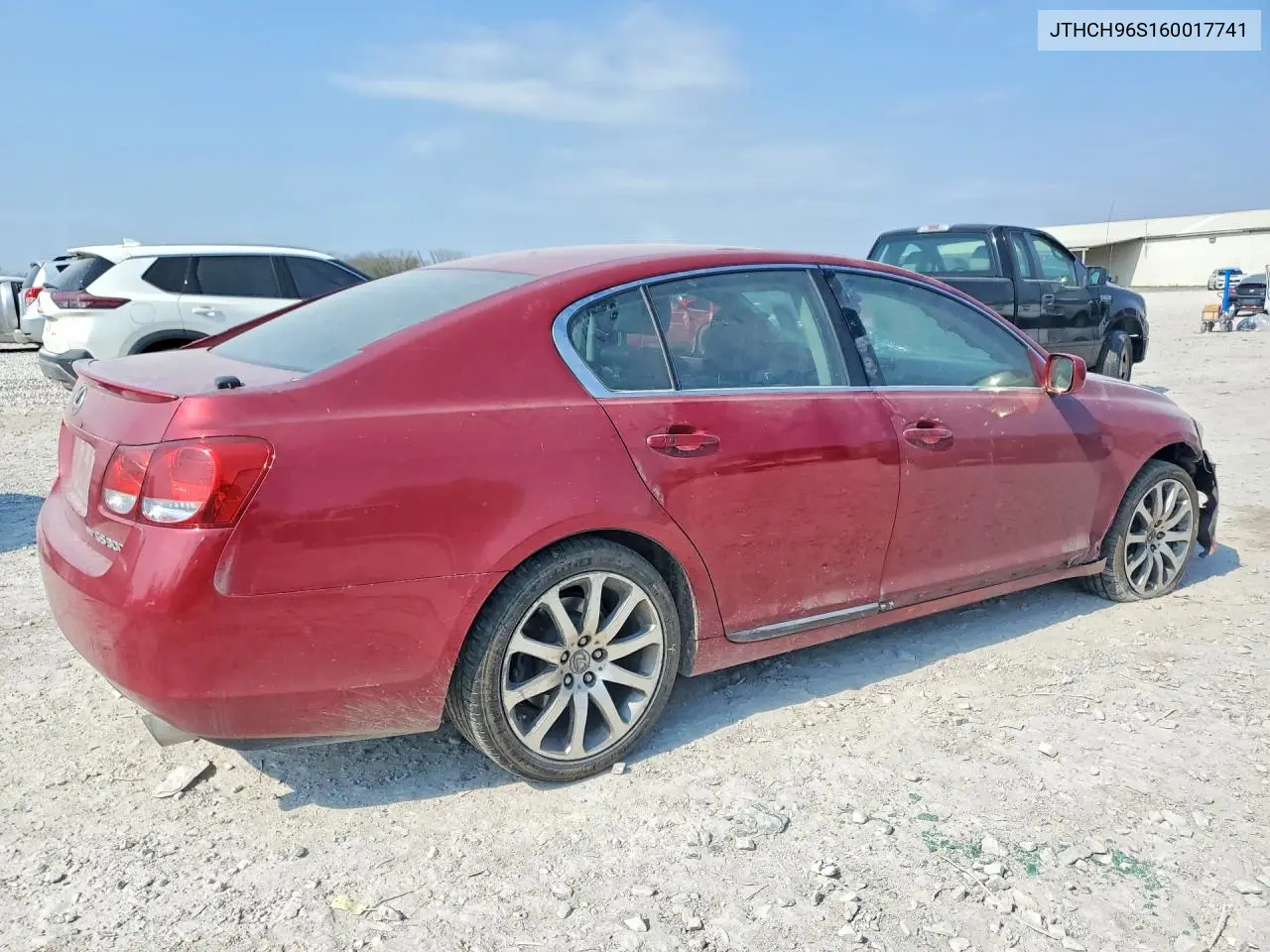 2006 Lexus Gs 300 Base VIN: JTHCH96S160017741 Lot: 47712906