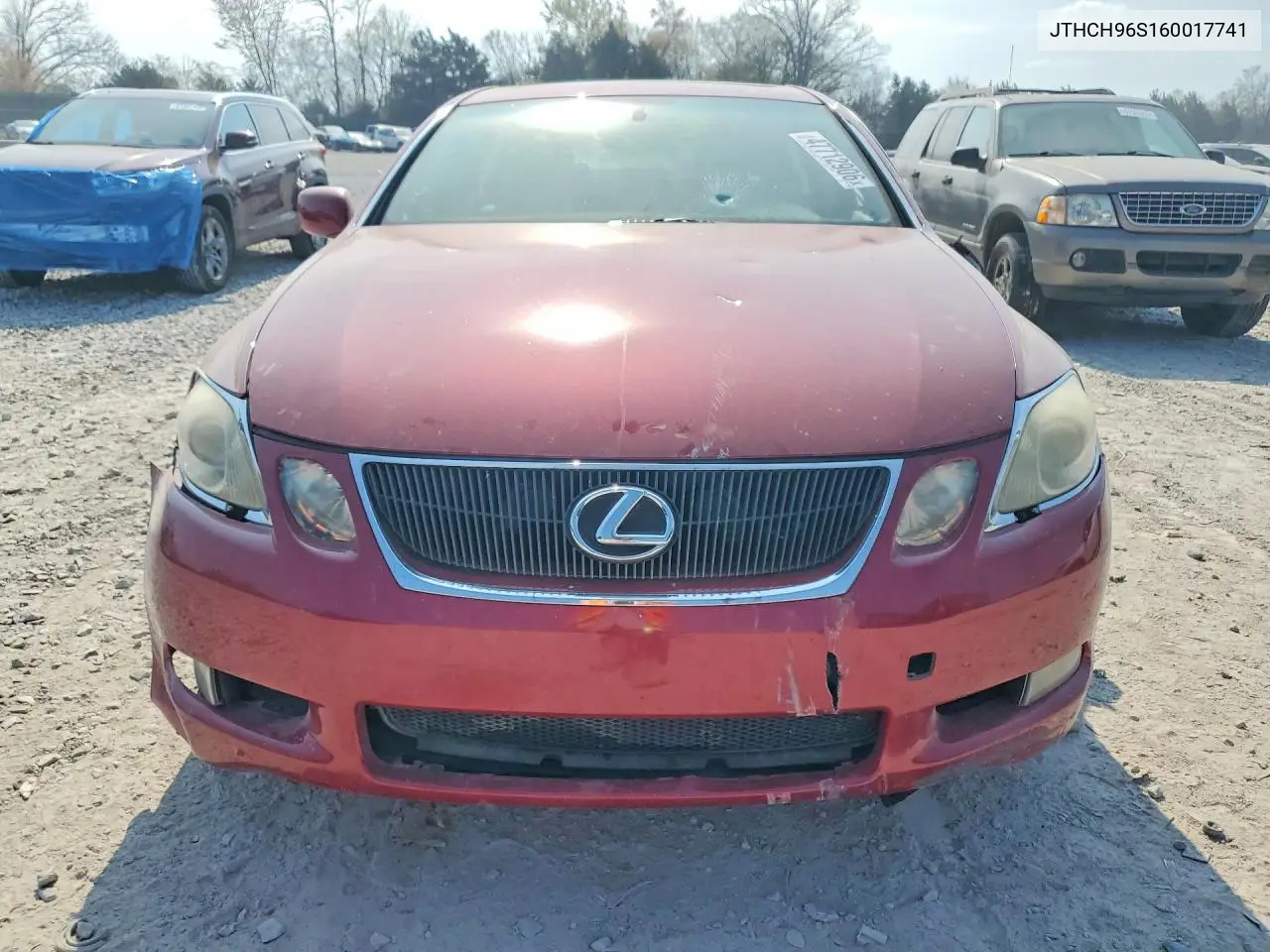 2006 Lexus Gs 300 Base VIN: JTHCH96S160017741 Lot: 47712906