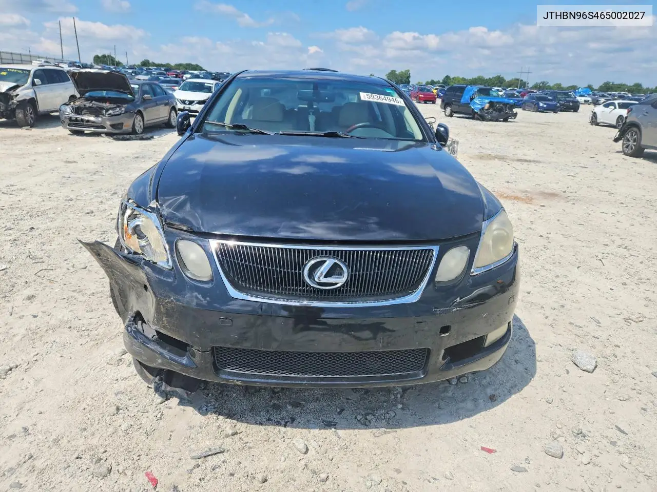 2006 Lexus Gs 430 VIN: JTHBN96S465002027 Lot: 59364946