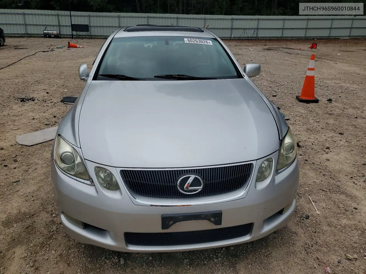 2006 Lexus Gs 300 VIN: JTHCH96S960010844 Lot: 60263026