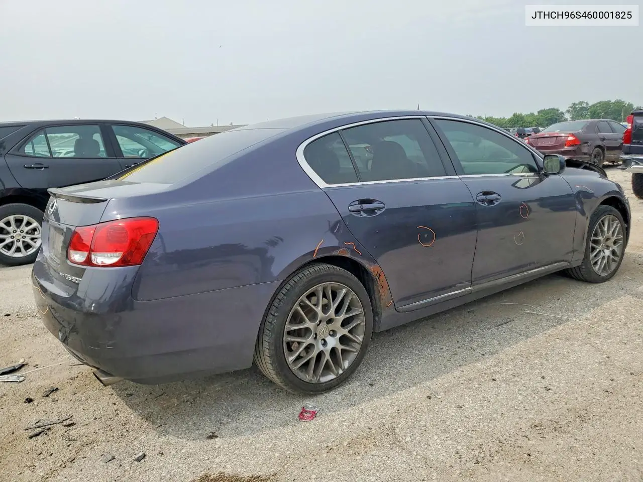 2006 Lexus Gs 300 VIN: JTHCH96S460001825 Lot: 61611666