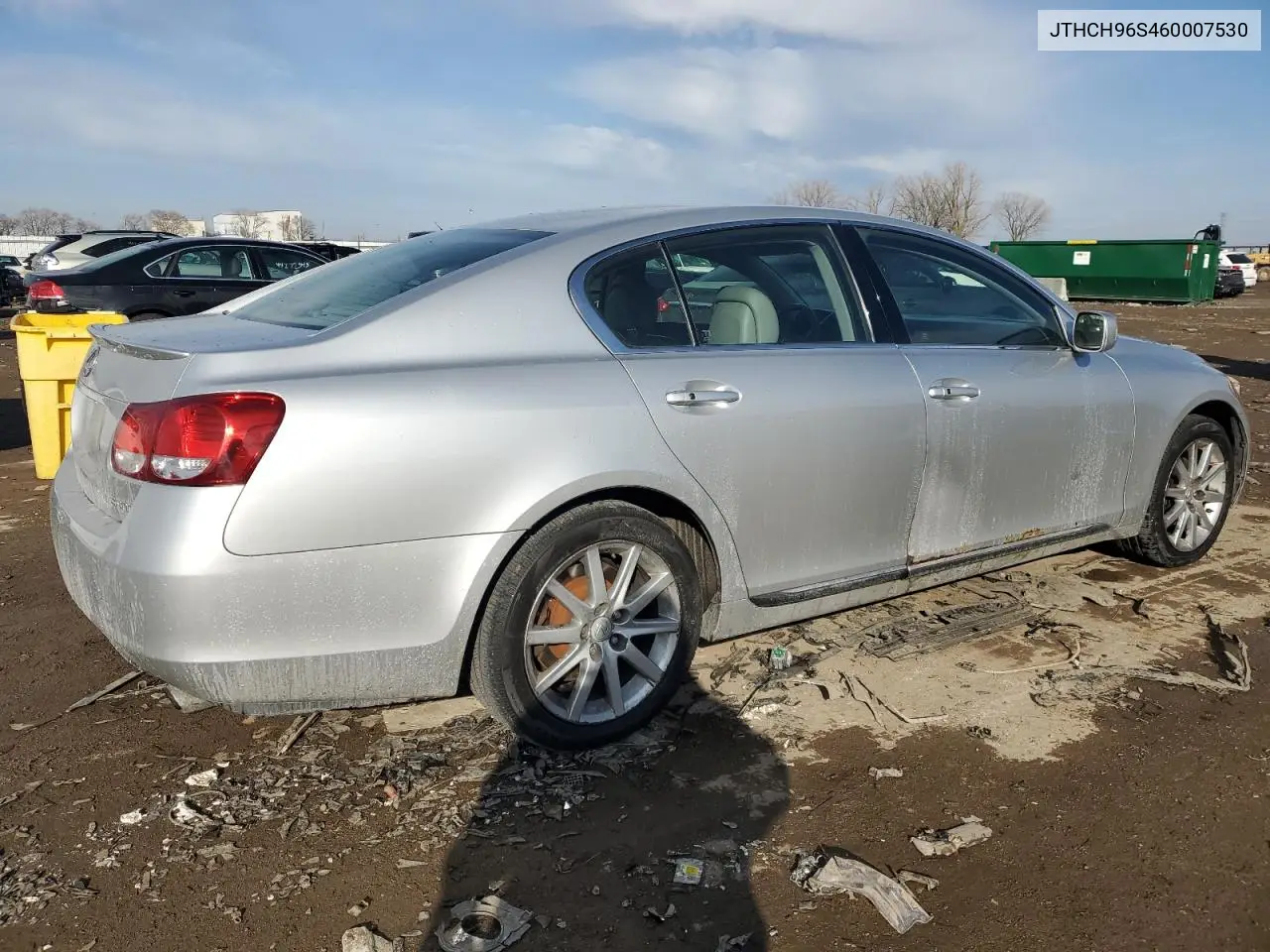 2006 Lexus Gs 300 VIN: JTHCH96S460007530 Lot: 69196035
