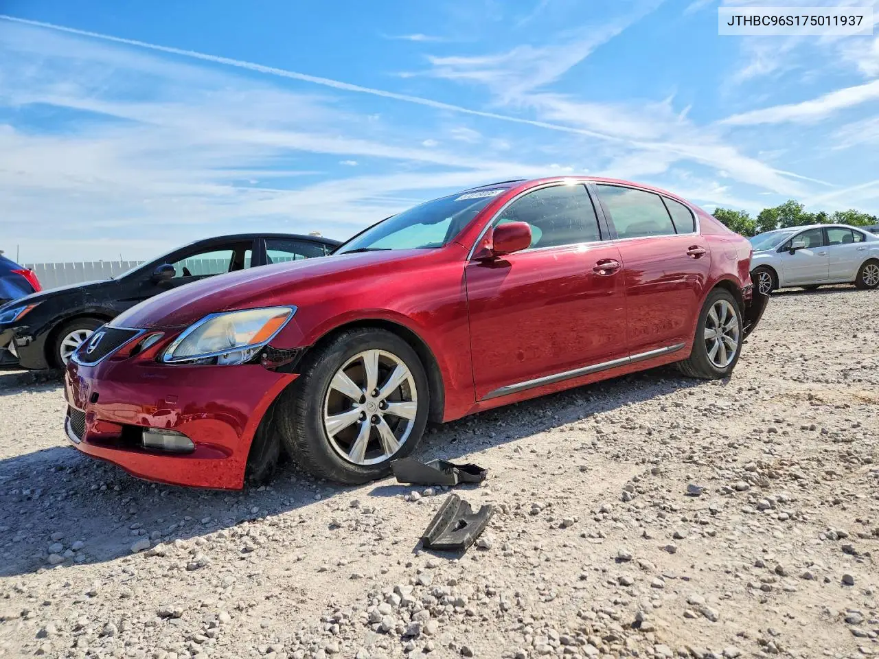 2007 Lexus Gs 450H VIN: JTHBC96S175011937 Lot: 57078006