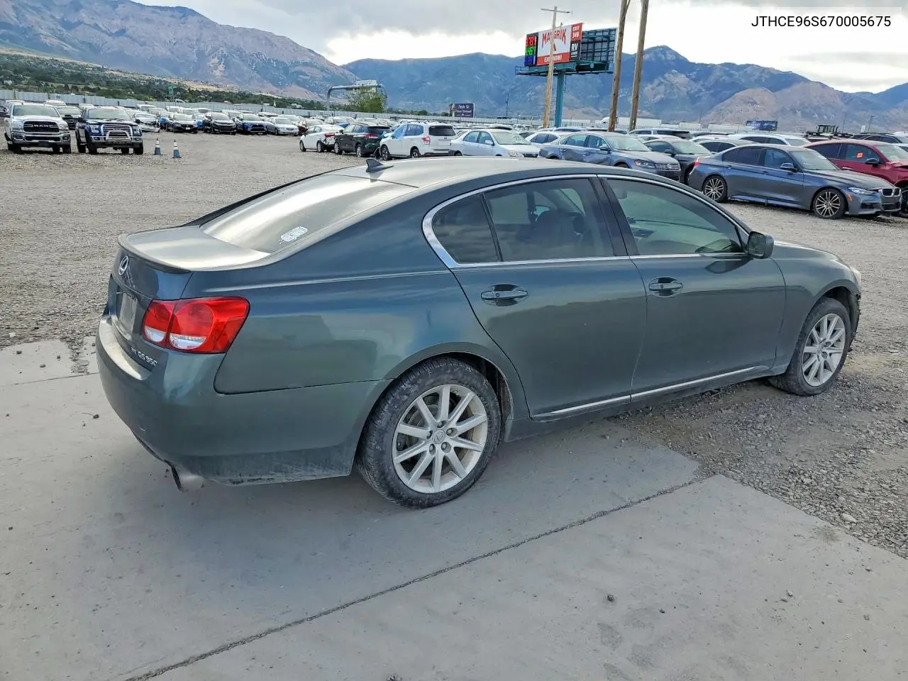 2007 Lexus Gs 350 VIN: JTHCE96S670005675 Lot: 58356966
