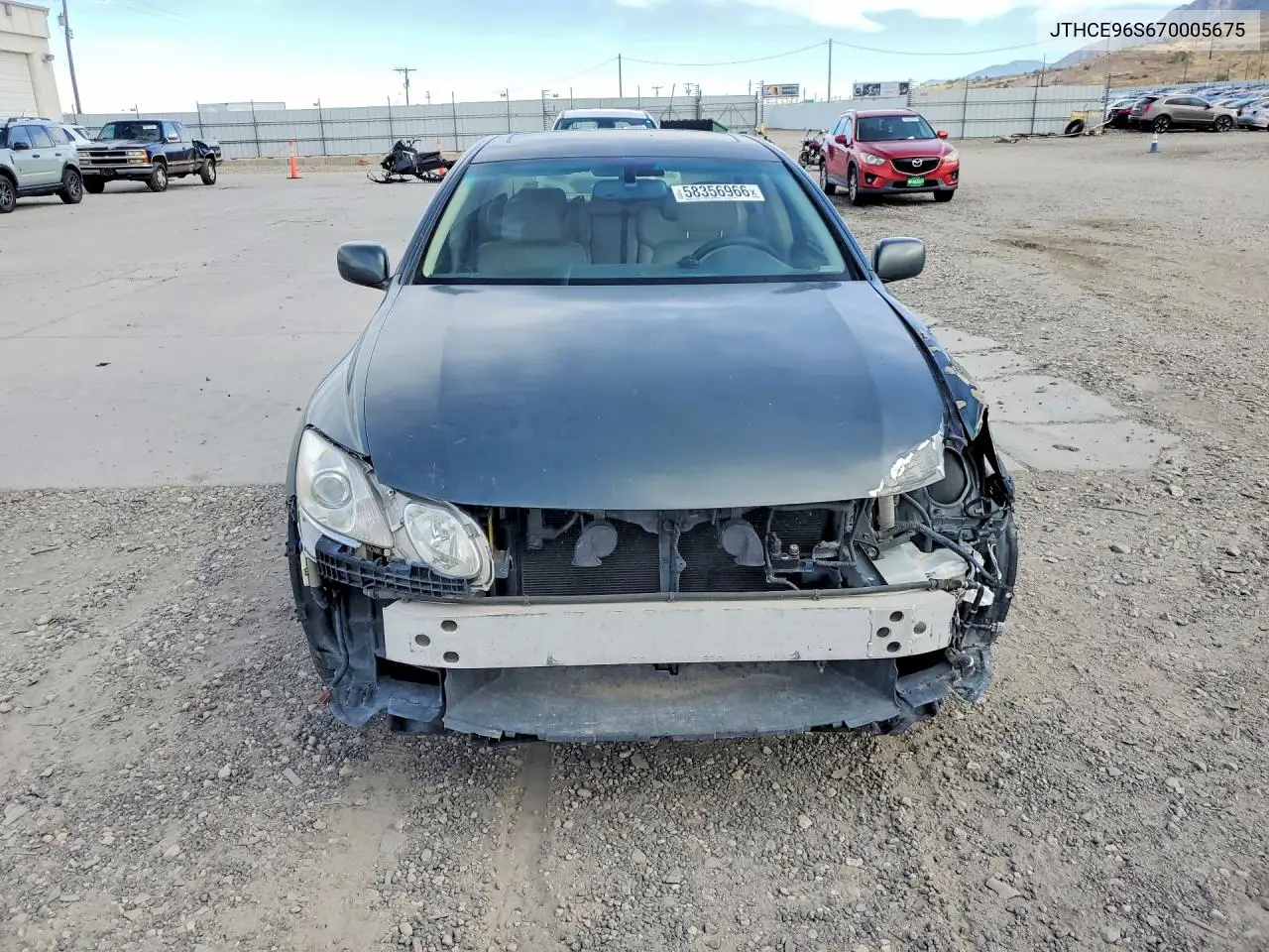 2007 Lexus Gs 350 VIN: JTHCE96S670005675 Lot: 58356966