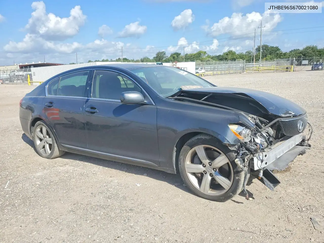 JTHBE96S670021080 2007 Lexus Gs 350