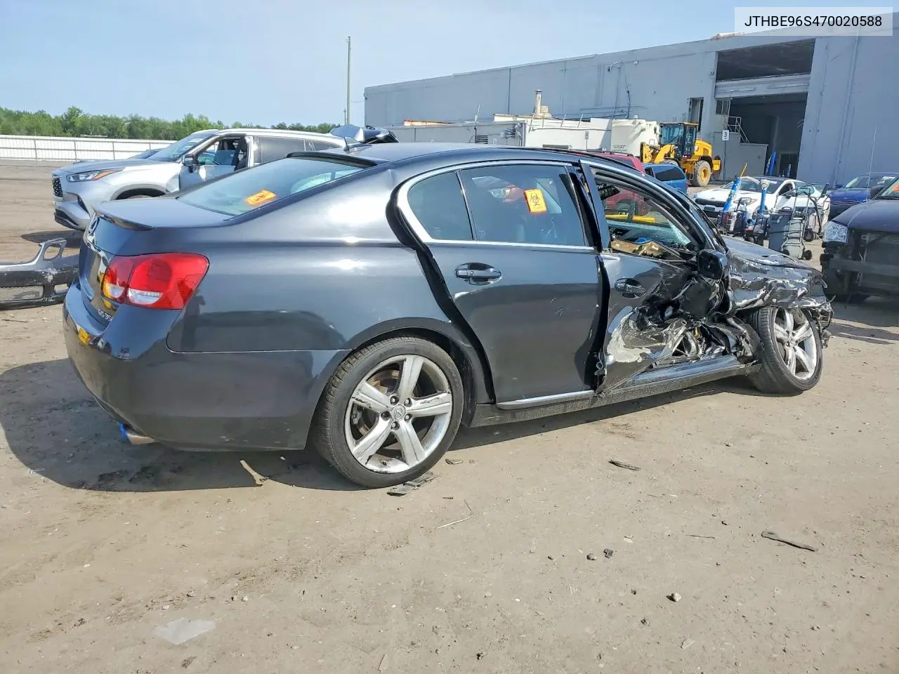 2007 Lexus Gs 350 VIN: JTHBE96S470020588 Lot: 59178776
