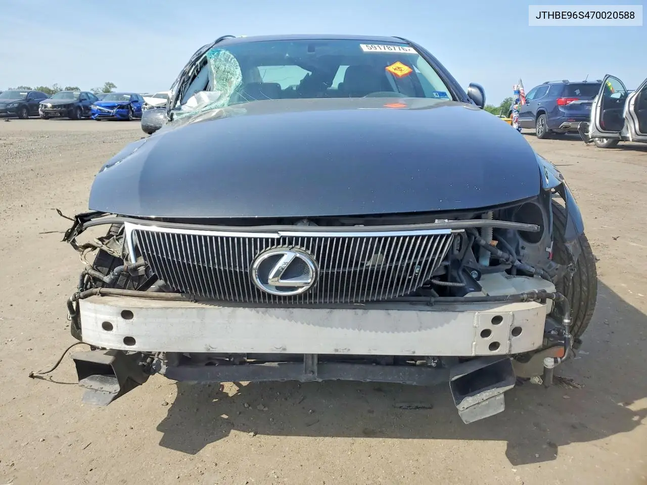 2007 Lexus Gs 350 VIN: JTHBE96S470020588 Lot: 59178776