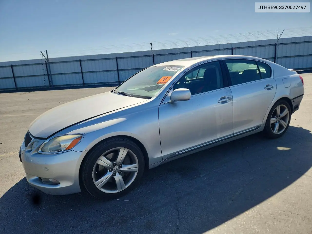2007 Lexus Gs 350 VIN: JTHBE96S370027497 Lot: 59707506