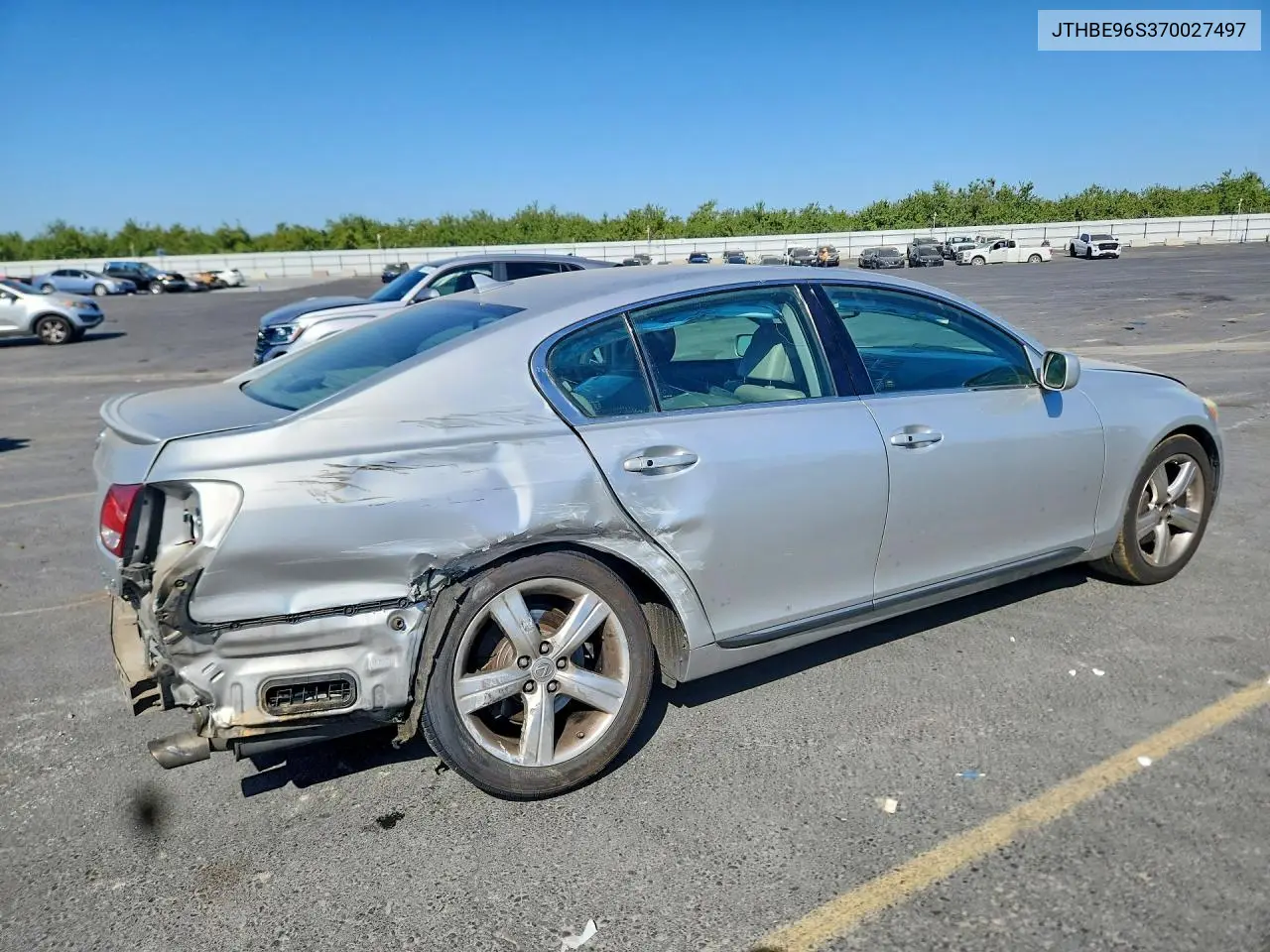 2007 Lexus Gs 350 VIN: JTHBE96S370027497 Lot: 59707506