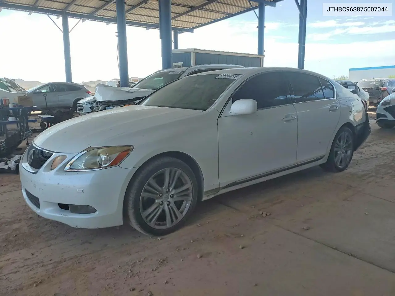 2007 Lexus Gs 450H VIN: JTHBC96S875007044 Lot: 60690876