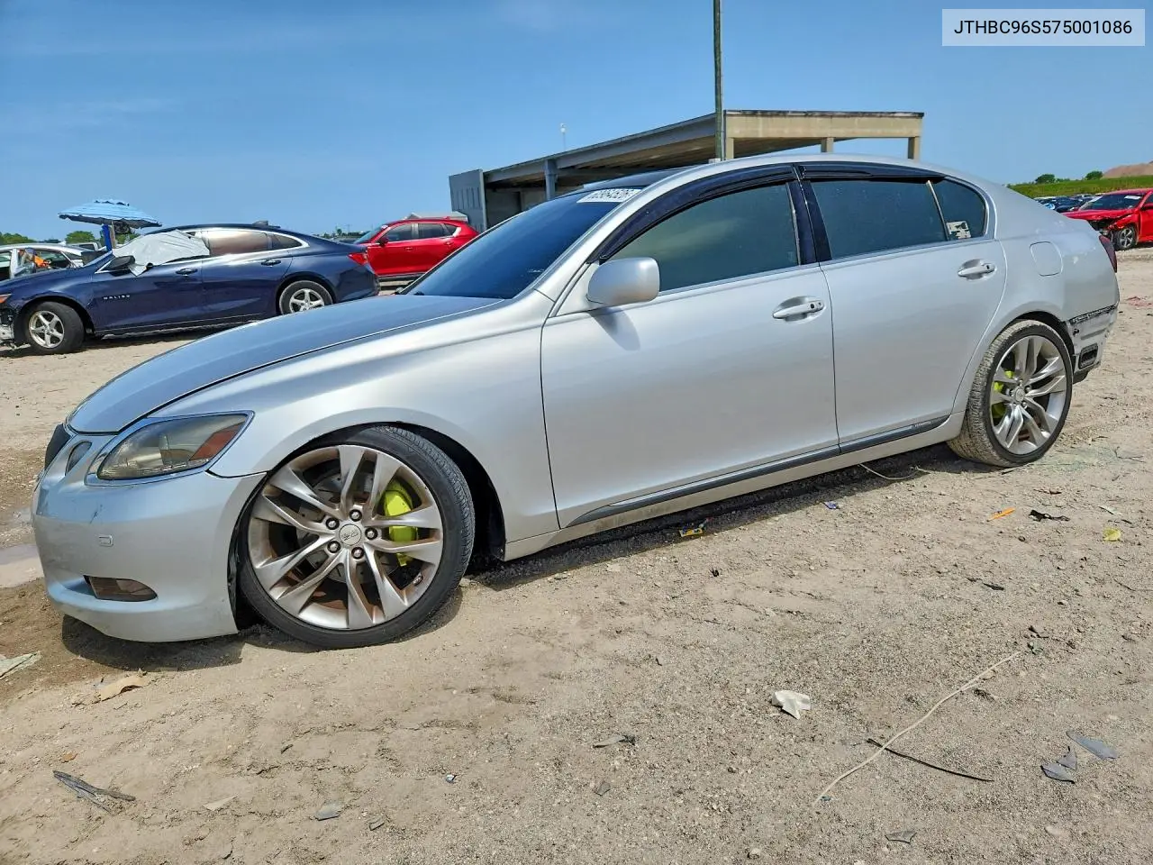 2007 Lexus Gs 450H VIN: JTHBC96S575001086 Lot: 60964526