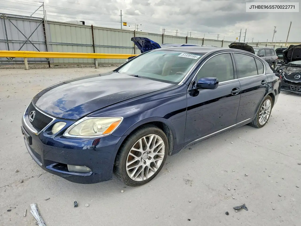2007 Lexus Gs 350 VIN: JTHBE96S570022771 Lot: 61339186