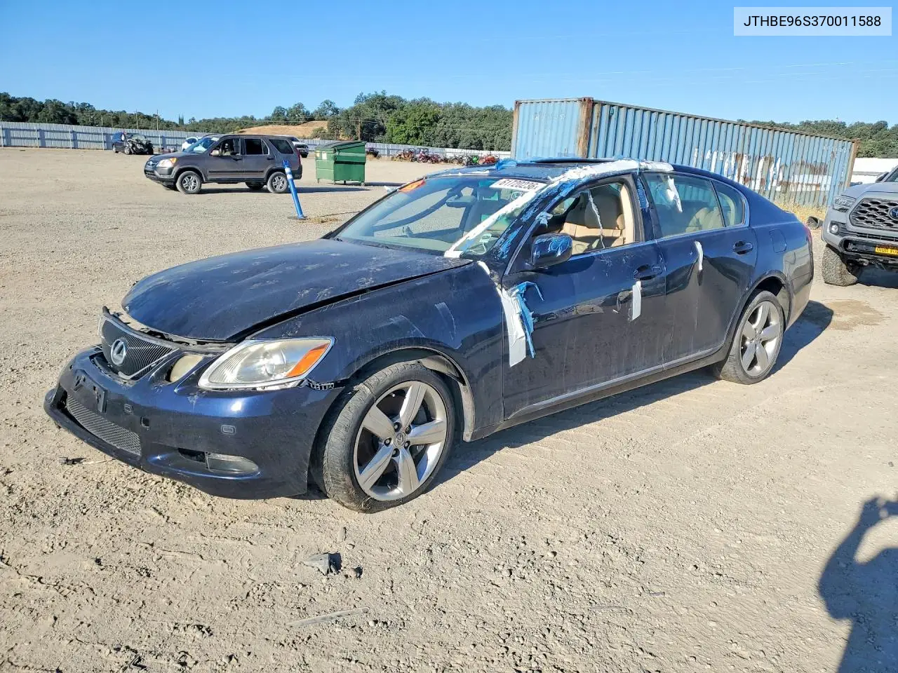 2007 Lexus Gs 350 Base VIN: JTHBE96S370011588 Lot: 61720236