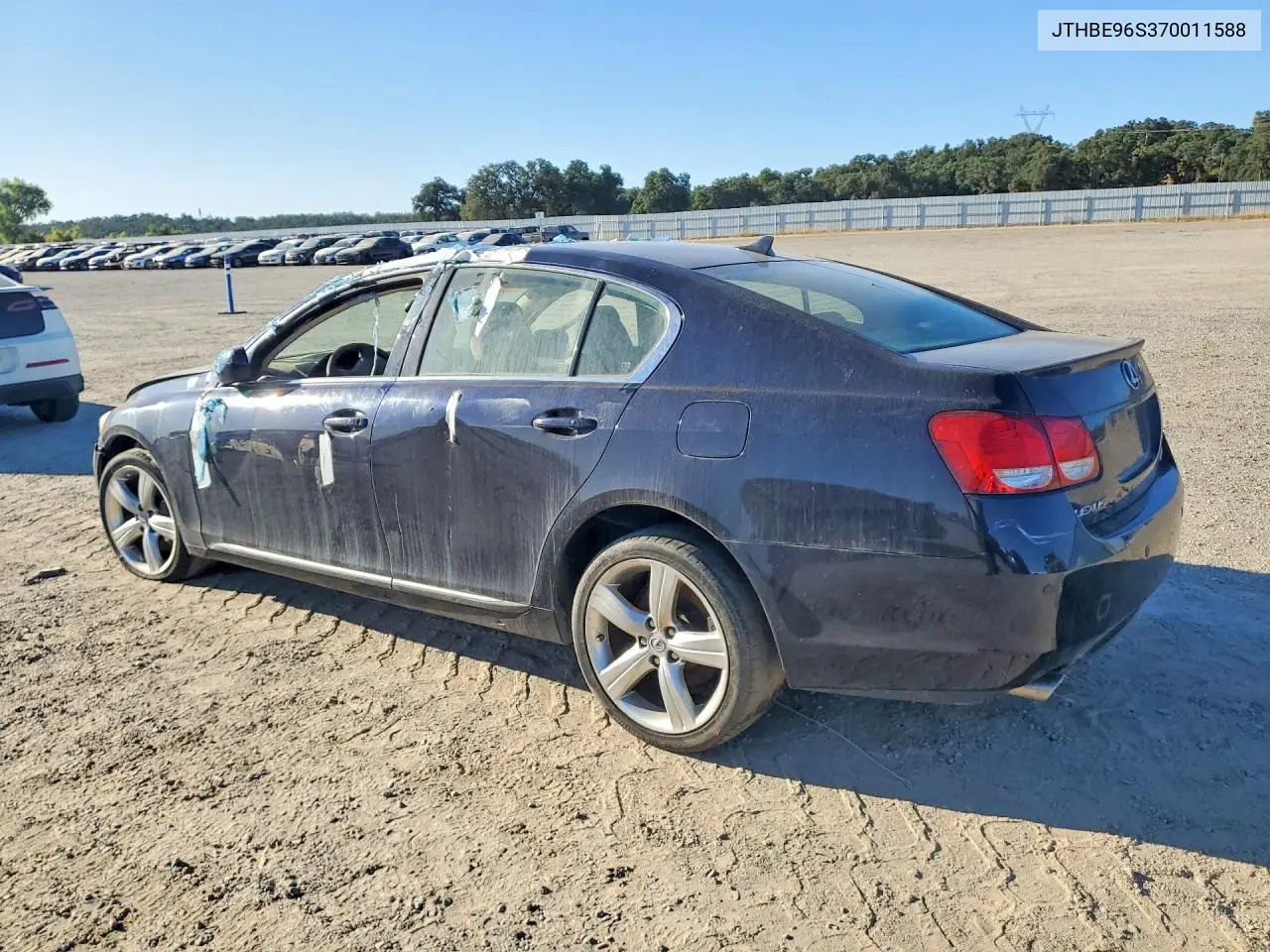 2007 Lexus Gs 350 Base VIN: JTHBE96S370011588 Lot: 61720236