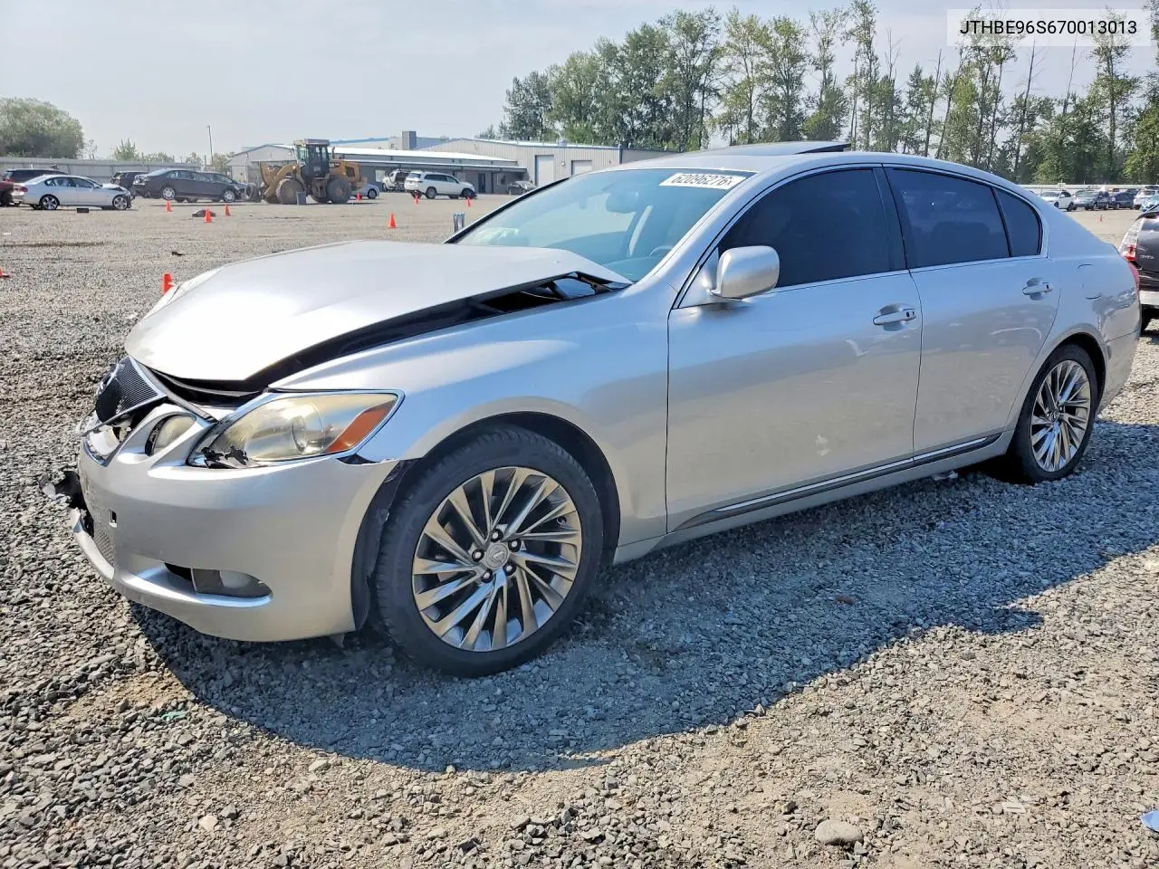 2007 Lexus Gs 350 VIN: JTHBE96S670013013 Lot: 62096276