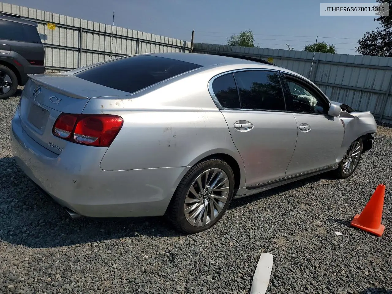 2007 Lexus Gs 350 VIN: JTHBE96S670013013 Lot: 62096276