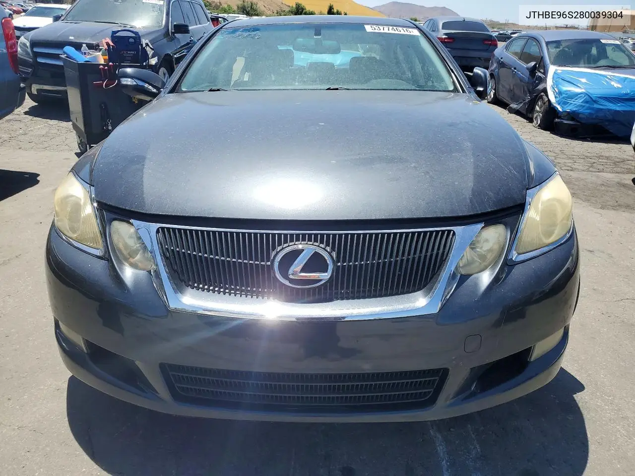 2008 Lexus Gs 350 VIN: JTHBE96S280039304 Lot: 53774616
