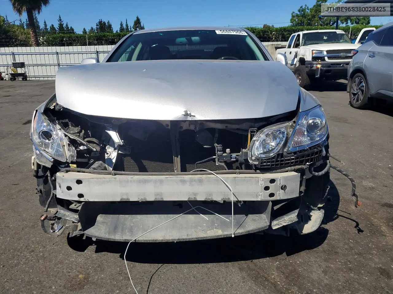 2008 Lexus Gs 350 VIN: JTHBE96S380028425 Lot: 56807906