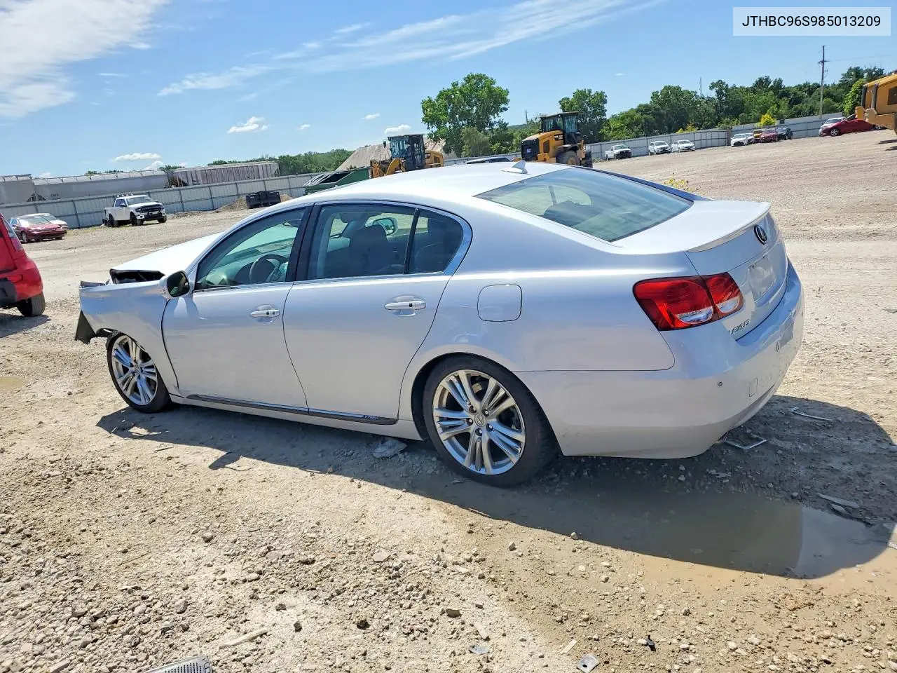 2008 Lexus Gs 450H VIN: JTHBC96S985013209 Lot: 57320356