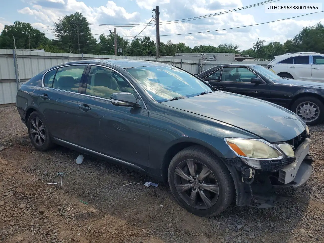 2008 Lexus Gs 350 VIN: JTHCE96S880013665 Lot: 58236936