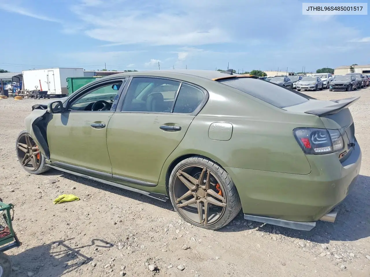 2008 Lexus Gs 460 VIN: JTHBL96S485001517 Lot: 59073846