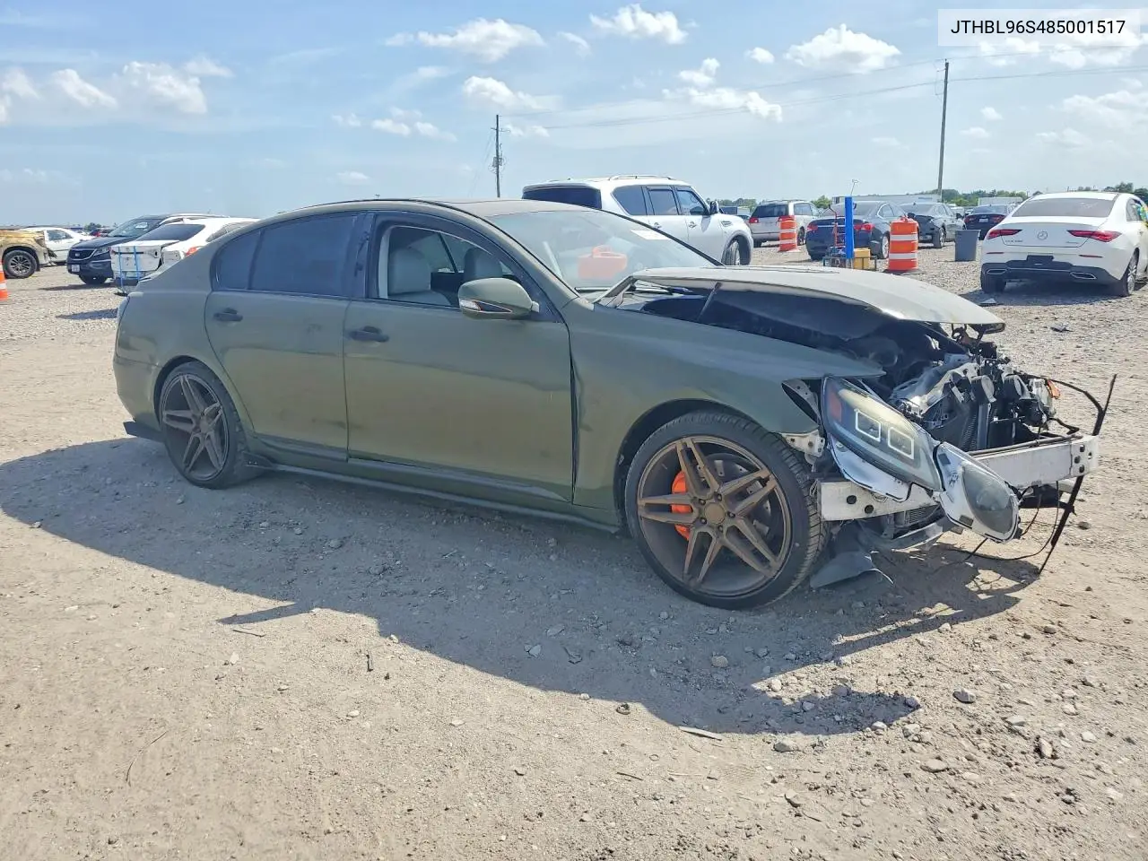 2008 Lexus Gs 460 VIN: JTHBL96S485001517 Lot: 59073846