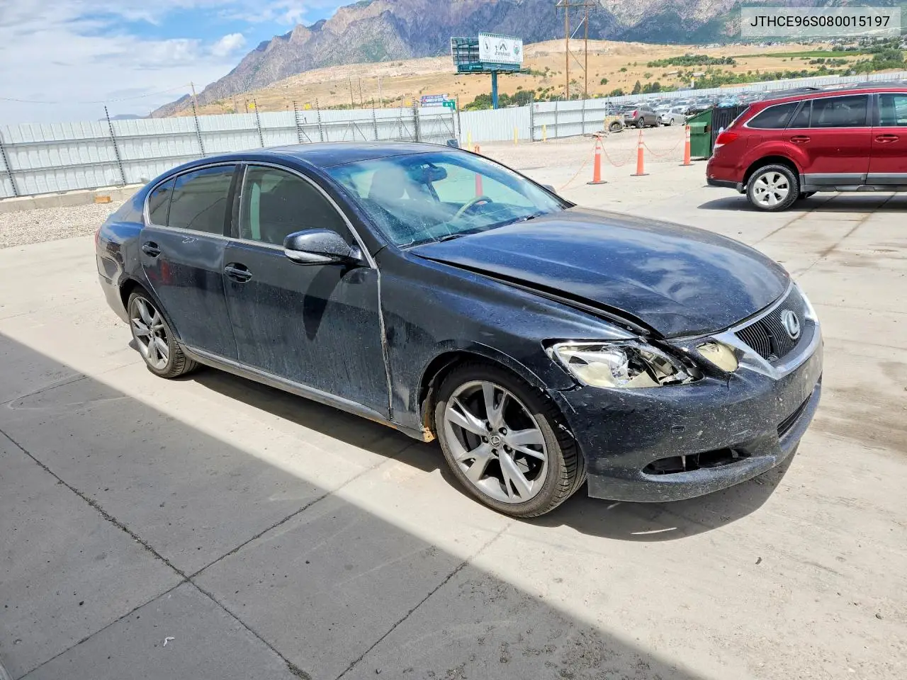 2008 Lexus Gs 350 VIN: JTHCE96S080015197 Lot: 59708046