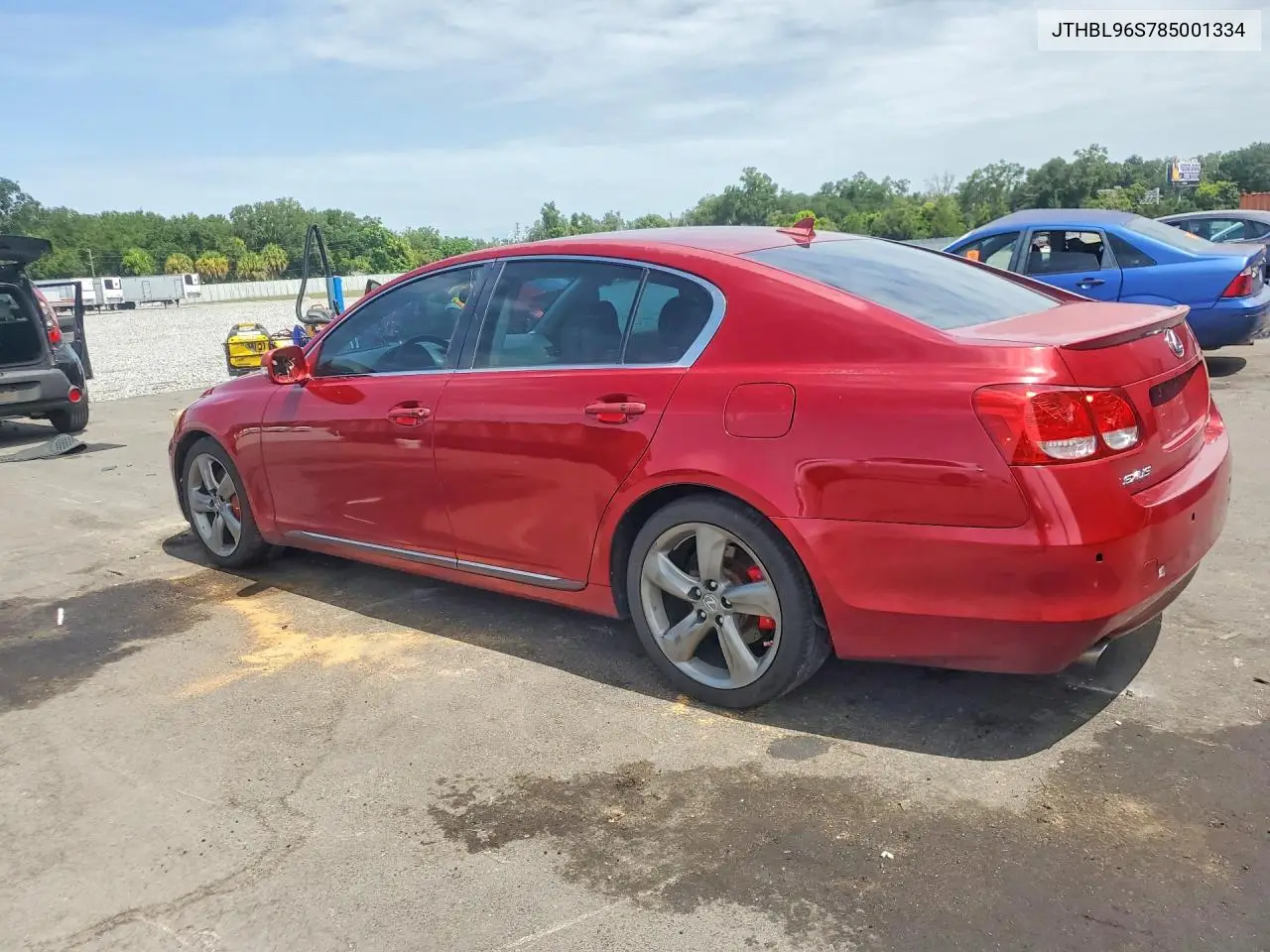 2008 Lexus Gs 460 VIN: JTHBL96S785001334 Lot: 60233726