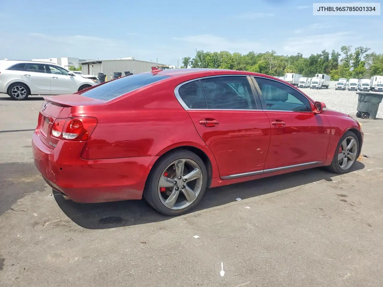 2008 Lexus Gs 460 VIN: JTHBL96S785001334 Lot: 60233726